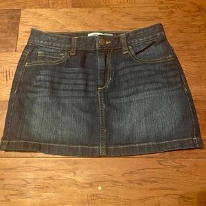 Denim skirt size 8